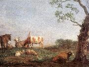 POTTER, Paulus, Resting Herd a